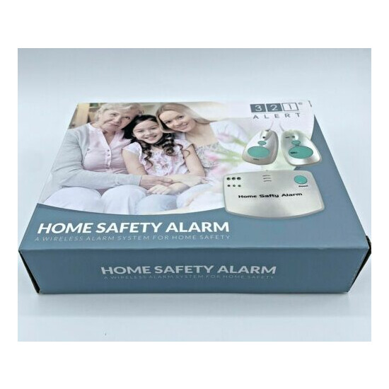 321 Alert Home Safety Alarm Wireless Caregiver Pager With 2 Call Buttons No Fees image {3}