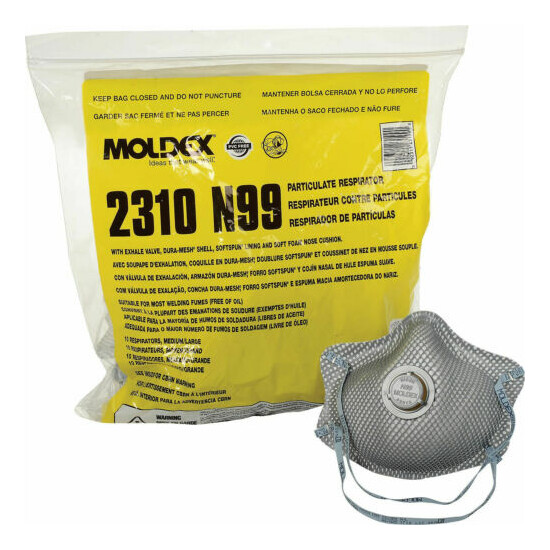 MOLDEX 2310-99 GRADE PREMIUM NEW FACTORY SEALED BAG OF 10 Pieces M/L image {1}