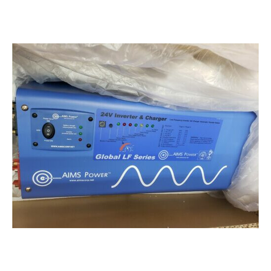 New AIMS POWER Pure Sine Wave Inverter Charger PICOGLF30W24V120VR L2 image {3}