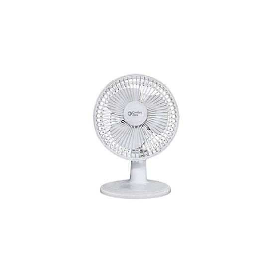 CCC Comfort Zone Desk Fan - Whisper Quiet, 2 Speed, 6 CZ6D image {1}