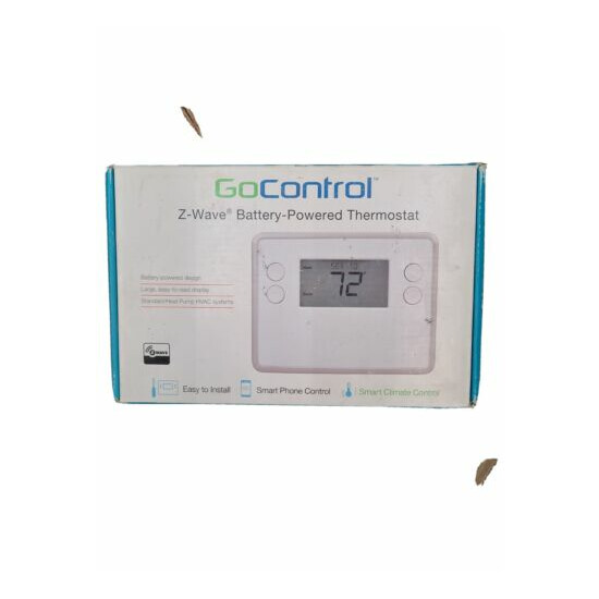 GoControl GC-TBZ48 Z-Wave Battery Powered Thermostat  image {1}