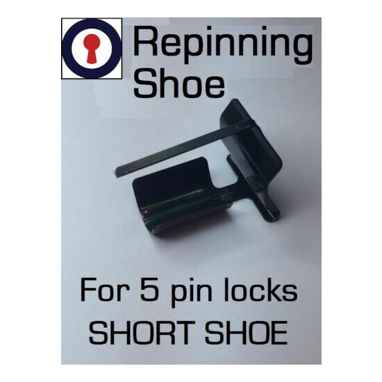 Euro cylinder re-pinning shoe for 5 pin cylinders 1st P&P image {2}