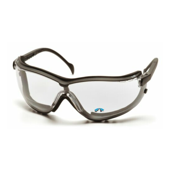 Pyramex V2G Bifocal Clear Readers Anti Fog Foam Padded Safety Glasses/Goggles image {3}