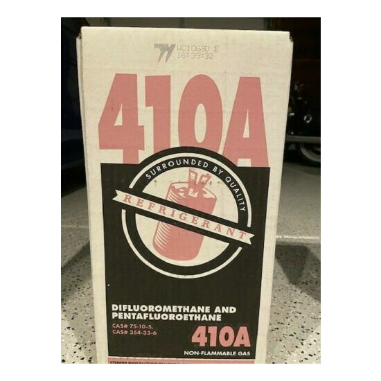 R410A Refrigerant 10 LB. FACTORY SEALED VIRGIN FAST SAME DAY Shipping by 3pm! image {2}