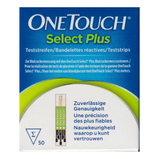 Life Scan One Touch Select plus Test Strips New+ Boxed from Med. Dealer image {1}