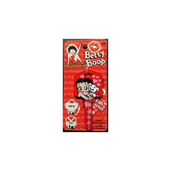 Betty Boop - Pals Forever House Key Blank - Collectable Key - Locks - Keys image {1}