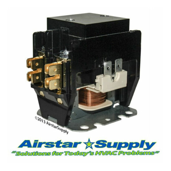 American Standard / Trane Contactor - 30 Amp 2 Pole 24v D70637.017 CTR1146 image {2}