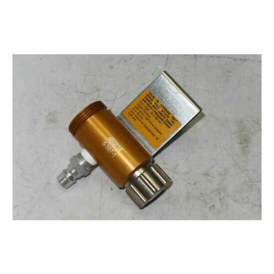MSA Safety 460814 Adjustable Constant Flow High Pressure Valve Gas Mask 5-397-1 image {1}