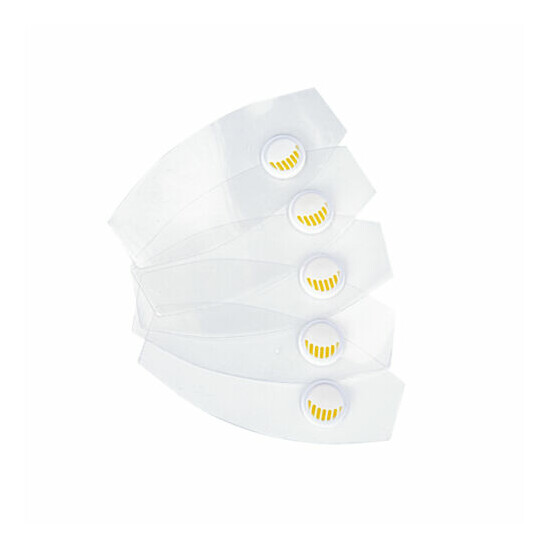 Sanitool Clear Shield Cotton Face Mask with Breathing Valve 42497 image {4}