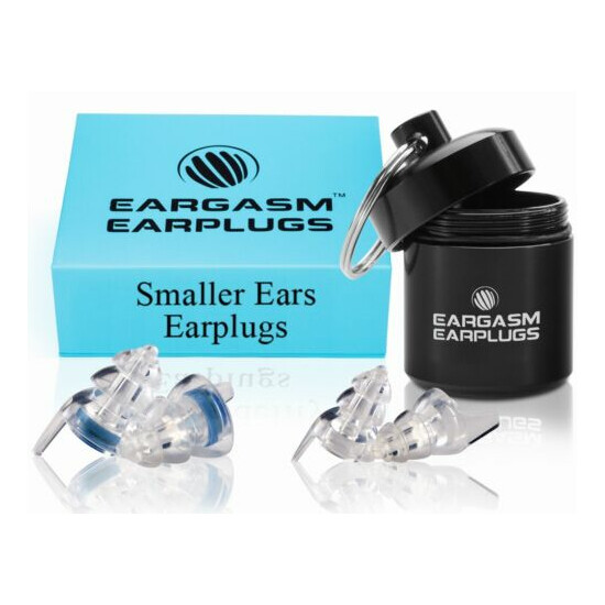 Eargasm Smaller Ears Earplugs: 2 Different Shell Sizes Included! image {1}
