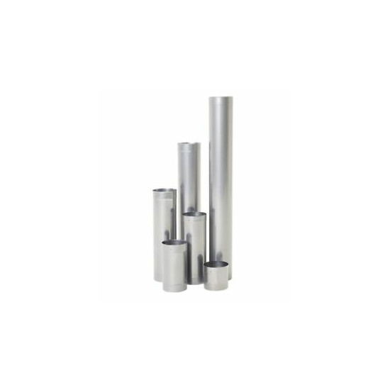 Olympia 3601492 13 x 48 in. Rhino Rigid Stainless Steel 304L Chimney Liner image {1}