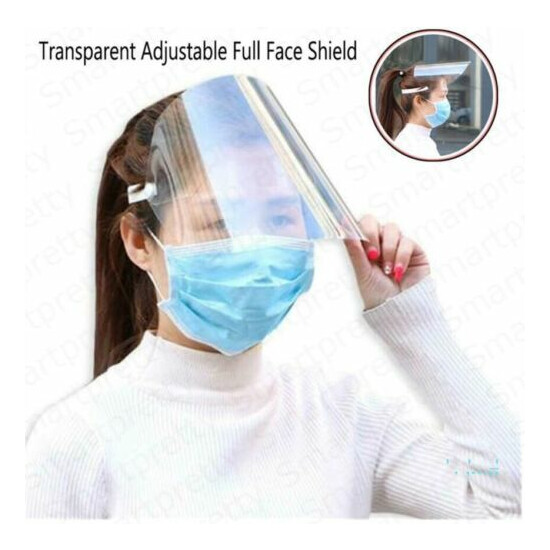 Face Shield (Visor)(Protector)(Plastic) image {6}