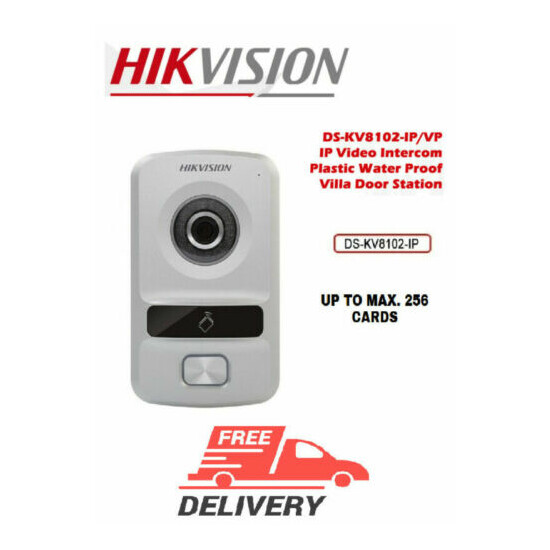 HIKVISION DS-KV8102-IP 1.3MP IP Door Entry System Intercom Outdoor Station image {1}
