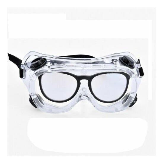 Anti Fog Safety Goggle Scratch Resistant Safety Over Glasses Lens UV Protection image {1}