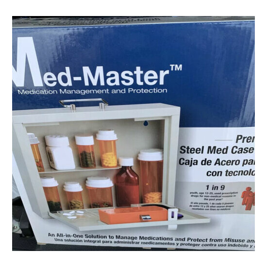 MMF Med Master RFID Premium Steel Medication Case (mmf-201906206) (mmf201906206) image {4}