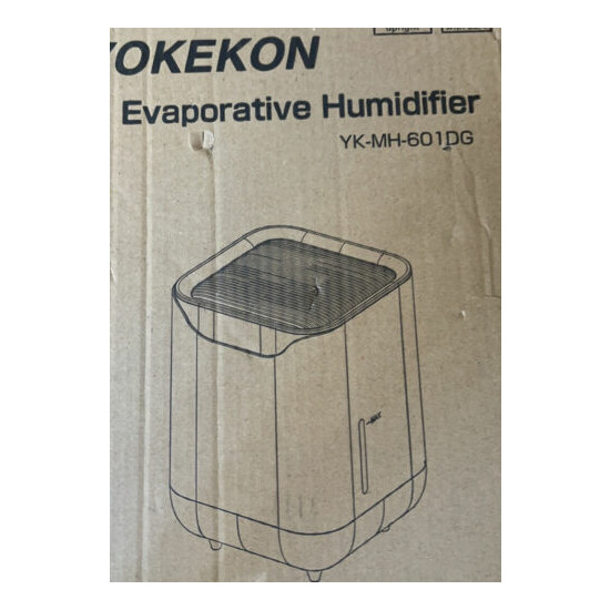 YOKEKON 4L Top Fill Cool Moisture Evaporative Humidifier w Essential Oil Tray image {4}