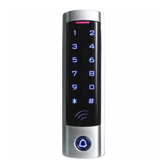 Touch Access Control Keypad Wiegand 26-bit Interface for 13.56MHz IC Card image {1}