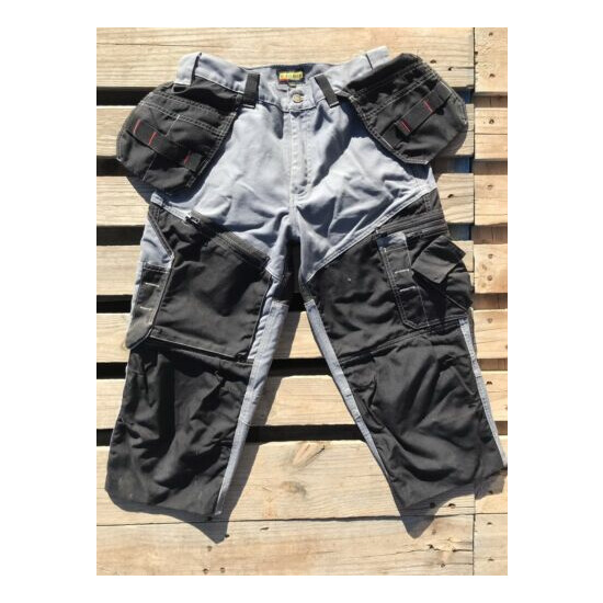 Blaklader X1600 3/4 length pirate pants shorts, 30x30 30" waist 30" inseam image {1}