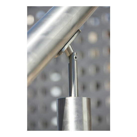Stainless Steel Railing System Railing Posts Handrail v2a Balcony Railing Staircase image {3}