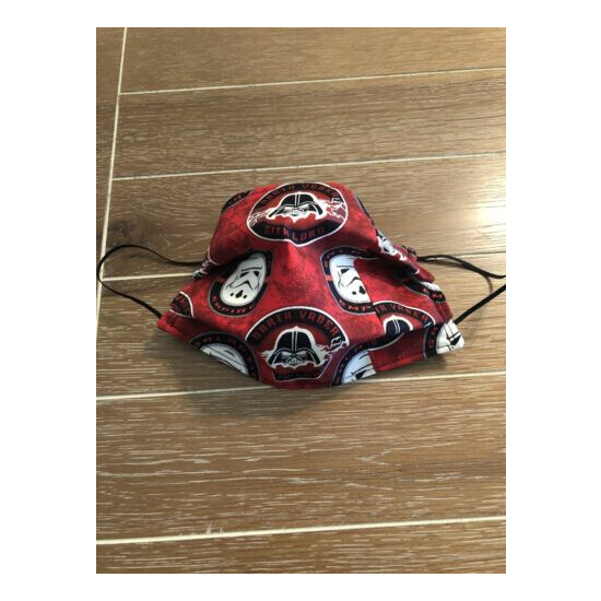 New! Adult Face Mask. Reversible. Star Wars Inspired. Darth Vader. Empire image {2}