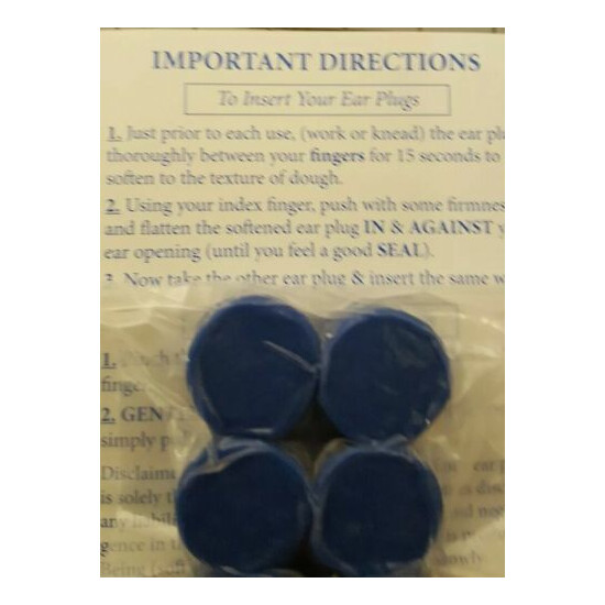 Mighty Plugs - World's Best Snore Blocking Ear Plugs (2 Pair)  image {2}