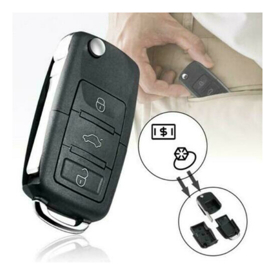 Auto Car Key Safe Secret Hidden Compartment Stash Keyring Box Cover Pill image {1}