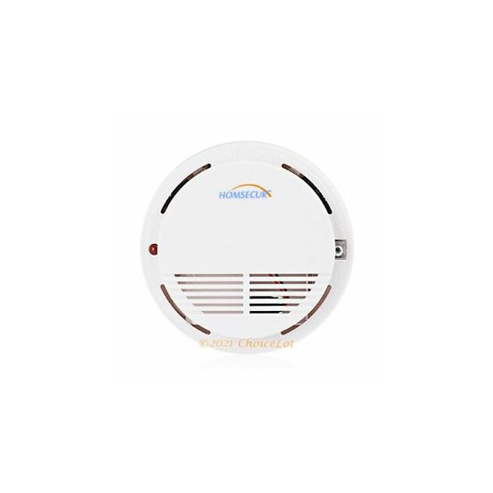 433MHz Wireless Smoke/Fire Alarm Detector for our alarm system image {1}