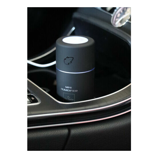 Portable USB LED Mini Car Home Humidifier Aroma Oil Diffuser Mist Purifier image {4}
