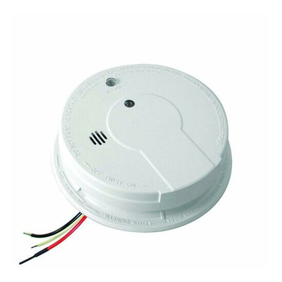 Kidde 21006371 p12040 Hardwire with Battery Backup Photoelectric Smoke Alarm image {1}