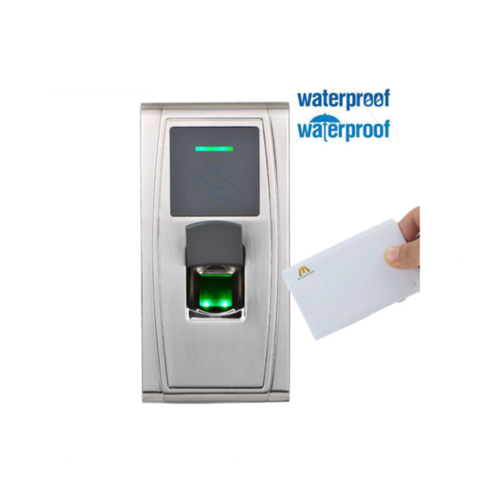 ZKTeco MA300 IP65 Waterproof Biometric Fingerprint RFID Card Door Access Control image {1}