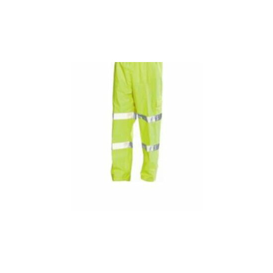 Tornado Breathable Waterproof Antistatic Reflective Yellow Trouser WWBP003DN 2XL image {1}
