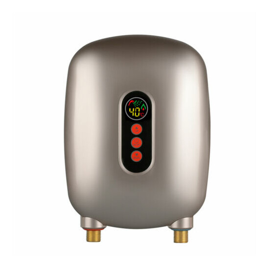 6500W Electric Instant Tankless Water Heater Kitchen Shower Hot Water 220V USA image {2}