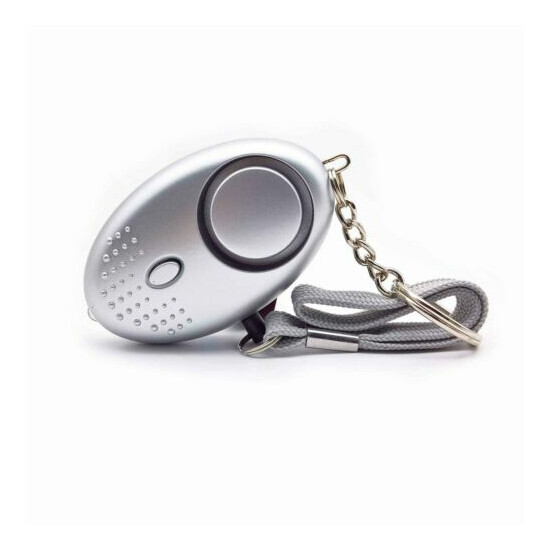 Personal Alarm for Women 130DB Security Alarm Keychain with LED Light image {3}