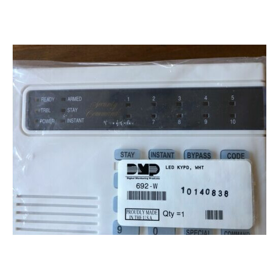 New DMP 692-W LED Keypad White image {4}
