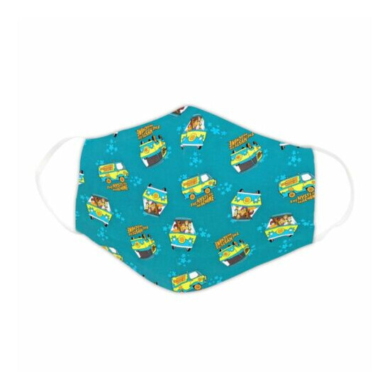 Funny Scooby-Doo Cartoon Washable Face Mask Mouth Cover [Combo Pack] image {1}
