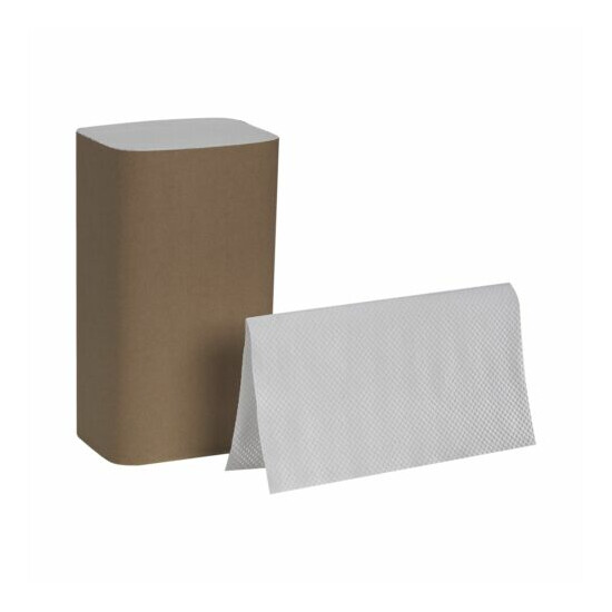 Pacific Blue Basic Single-Fold Paper Towel 20904 16 Pack(s) 250 Towels/ Pack Thumb {1}