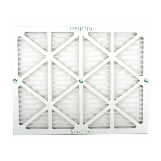 Glasfloss 16x22x1 - MERV 10 (Qty:12) - Pleated AC Furnace Air Filter Made in USA image {3}