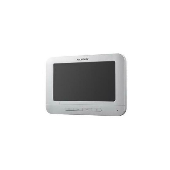 Hikvision 7 inch Color Video Intercom Monitor, LCD, Res 800 x 480, Built-in Mic image {1}