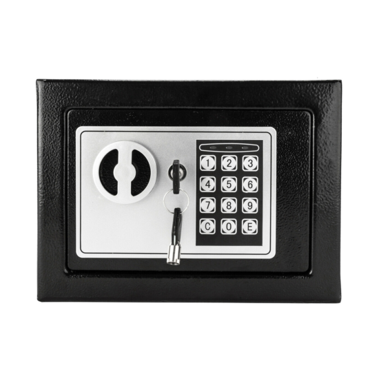 US 17E Home Fireproof Electronic Password Digital Steel Plate Safe Box Gun Cash image {3}