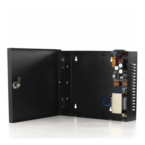 1 Door Access Control Panel Board w/ Power Supply Box Ethernet TCP/IP Door Locks image {2}