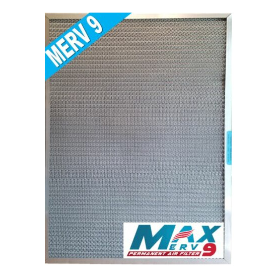 ALLERGY MAGNET Washable, Permanent, Electrostatic Furnace Air Filter - 14x22x1 image {1}