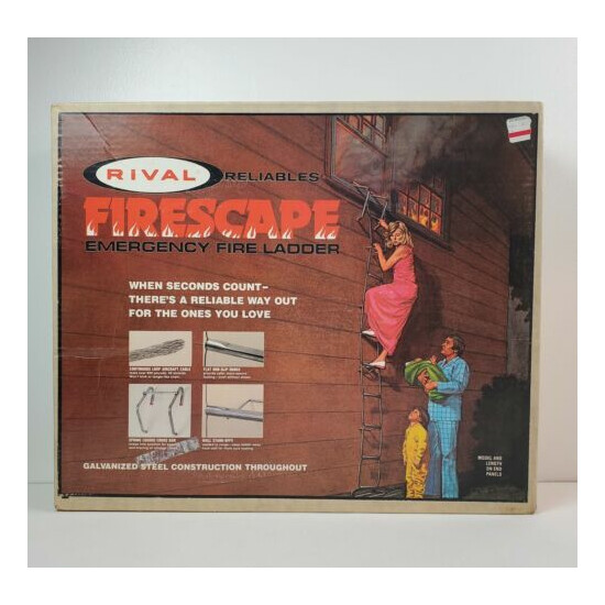 Rival Reliables FIRESCAPE 15' Emergency Fire Ladder Two-story image {1}