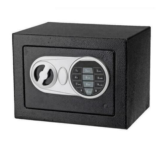 US Steel Digital Electronic Safe Box Keypad Lock For Home Office Hotel Gun Cash  image {1}