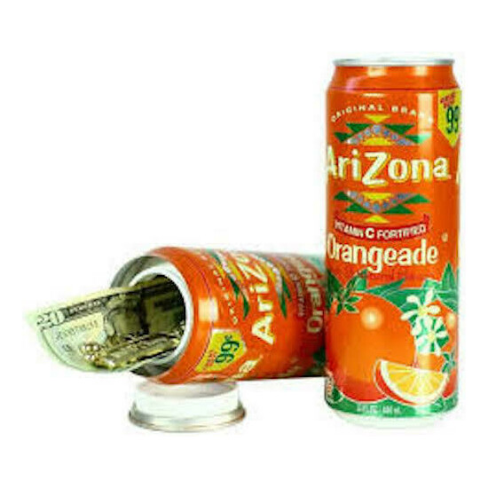 Arizona Orangeade Can Diversion Stash Can Safe 23 fl oz image {1}