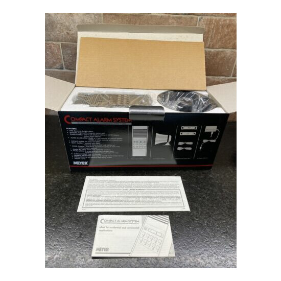 NIB Meyer Compact Alarm System Residential Commercial image {1}