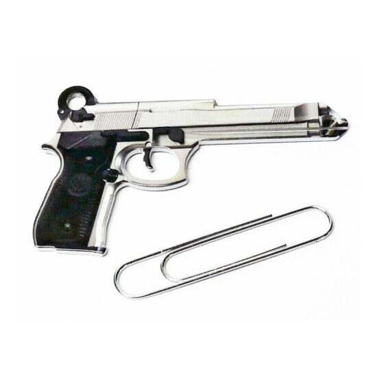 Pistol Gun Revolver Key Blank Keyblank Schlage Kwikset 45mm Cowboy Home House image {1}