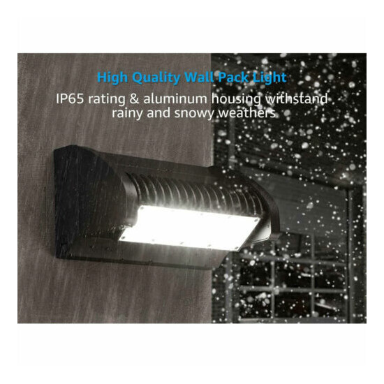 Rotatable 80W LED Wall Pack Light, Adjustable Head Replaces 250W MH/HPS Fixtures Thumb {6}