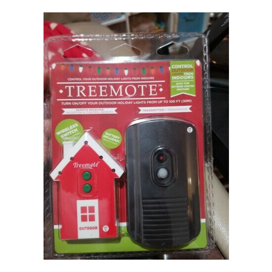 New with sealed ! Wireless Remote for Outdoor Christmas Lights by Treemote ch G image {1}