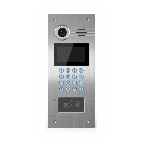 BEC Integrated Solutions - NT Series IP Video Entry Single/Multi Tenant Intercom image {1}