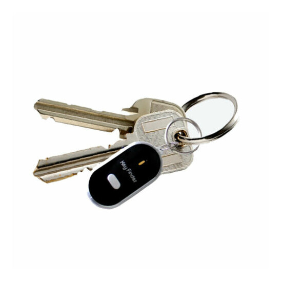 Anti Lost LED Key Finder Locator Keychain Whistle Sound Control Keyring Trackers image {4}